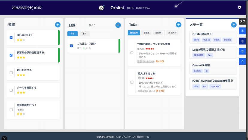 Orbit | タスク管理アプリ