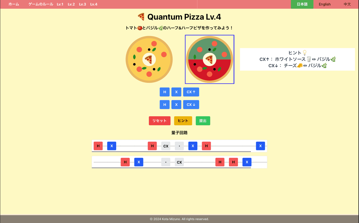 Quantum Pizza